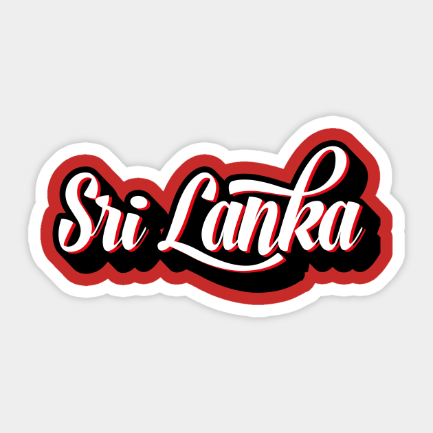 Sri Lanka Sri Lanka Sticker TeePublic